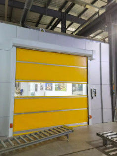 Beli Ketahanan Angin 15 - 20m/S Pintu Cepat Industri Dengan Bingkai Baja Galvanis online manufacture