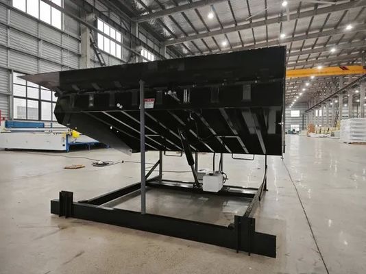 Beli Fixed Hydraulic Dock Leveler dengan motor 0,75kw 380V 50Hz untuk loading dan unloading truk 2000*2000*500mm online manufacture