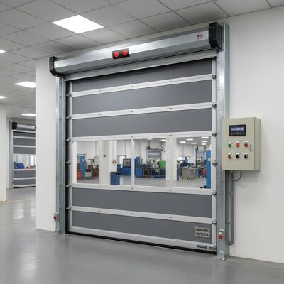 Beli 220V 380V AC Industrial Fast Door Roll Up Or Sliding Door Type With Control System Or Sensor Activated Untuk Industri online manufacture