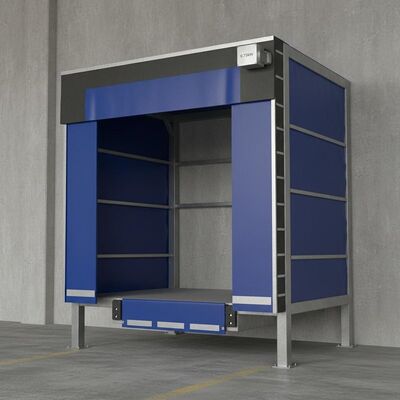 Beli Low Maintenance Heavy Duty Dock Shelter yang menggabungkan permukaan yang mudah dibersihkan dan motor 0,75KW untuk operasi dermaga yang tahan lama online manufacture