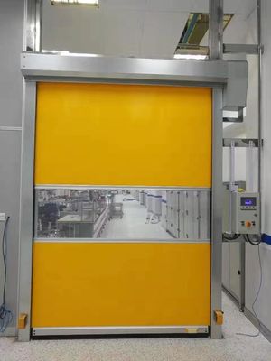 0.75W Pintu Cepat Industri 220V / 380V Pintu Cepat Otomatis Musim semi Gratis