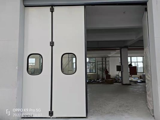 Manual / Otomatis Sliding Pintu Lipat 57mm Ketebalan Panel Pintu