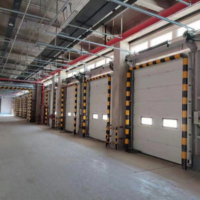 0.4mm Galvanized Steel Industrial Bagian Pintu RAL9006 / RAL9002 Warna