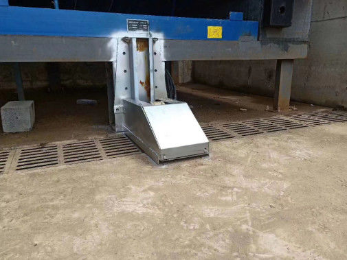 Manual Truck Limiter Load Restrictions untuk menghubungkan truk ke platform