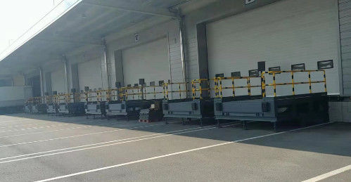Jenis Kerangka Penggaris Dock Hydraulic Grey Untuk Skenario Non Platform