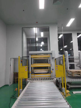Jalur perakitan Pintu Industri Cepat Berkecepatan Tinggi Dengan Tirai PVC Jendela Transparan