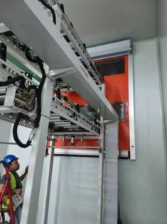 Kinerja tinggi Pintu Penutup Roller Cepat Kecil Untuk Logistik Konveyor Belt