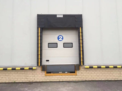 Sponge Sealing Loading Dock Shelter Energy Saving Insect Proof Konservasi Panas