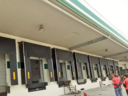 Pengisian segel dermaga dan tempat penampungan tempat penampungan truk mekanik