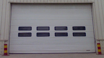 Pintu Bagian Garasi Industri Cepat Panel Baja 40mm Terisolasi ISO 9001 / CE