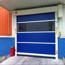 Otomatis Kain Kecepatan Tinggi Rolling Shutter Pintu Kecepatan Tinggi Rolling Shutter Pintu PVC Kecepatan Tinggi Rolling Shutter Pintu