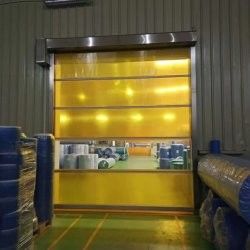 Kualitas tinggi Otomatis Roll Up High Speed Pintu Untuk Penggunaan Industri