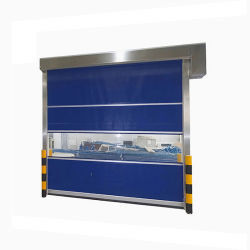 Industri PVC High Speed Rolling Shutter Pintu, Otomatis Pintu Cepat Cepat