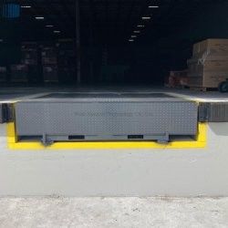 Industri Dock Leveler dengan fitur penyesuaian cepat untuk efisiensi gudang