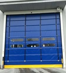 Pintu Industri PVC Berkecepatan Tinggi yang Bisa Disesuaikan untuk Operasi Logistik