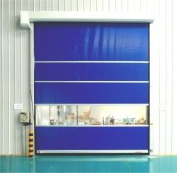 Pintu PVC Kecepatan Tinggi Kinerja yang andal untuk gudang sibuk dengan pembukaan otomatis