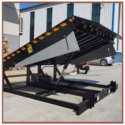 Dedicated Hydraulic Unit Dock Levelers Efisien Mengimbangi Perbedaan Ketinggian Untuk Lantai Truk Dan Ramp