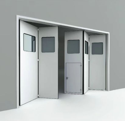 Manual / Otomatis Sliding Pintu Lipat 57mm Ketebalan Panel Pintu