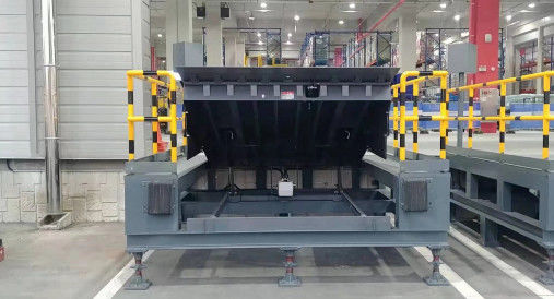 Jenis Kerangka Penggaris Dock Hydraulic Grey Untuk Skenario Non Platform
