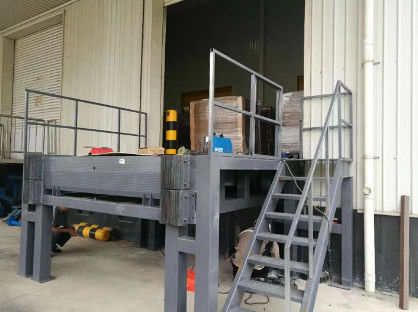 Adaptif Dock Leveler Platform Frame Type Loading Dock Ramp Hydraulic