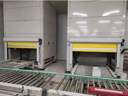 Industrial Conveyor Belt Fast Roller Shutter Pintu tahan kelembaban