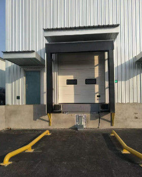 Mode manual Truk Limiter Gudang Loading Dock Restraints Platform Koneksi