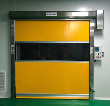 Pintu Roll Up Industri Cepat Untuk Logistik Gudang ISO 9001