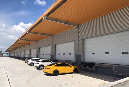 Gudang Logistik Lift vertikal Bagian Pintu Hot Dip Galvanized Baja 40mm