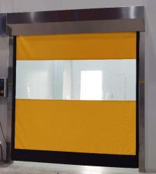 Komersial Otomatis Keamanan Diri Perbaiki High Speed Roller Shutter Pintu