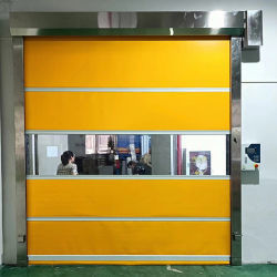 Pabrik Hot Model High Speed Rolling Shutter PVC Pintu