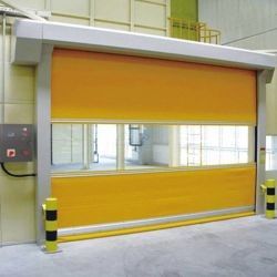 Grosir Customized Industrial Commercial Automatic Curtain Fast Acting Rapid High Speed Pintu PVC