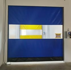 Tingkatkan Produktivitas Pintu Kecepatan Tinggi PVC 2 M/s Kecepatan Pembukaan 1000-1500 Pembukaan Frekuensi Tinggi